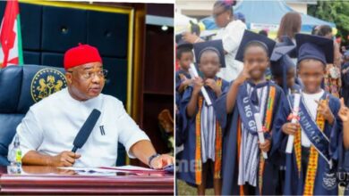 Imo governor bans graduation ceremonies for Kindergarten, Nursery and JSS students