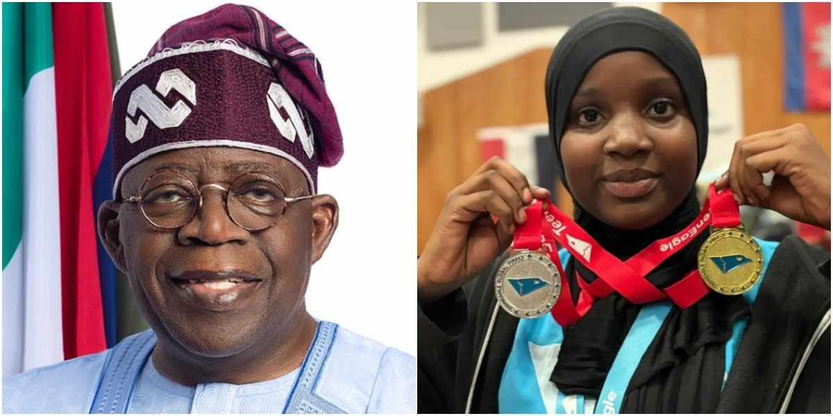 Tinubu reacts, hails Nafisa for making Nigeria proud globally