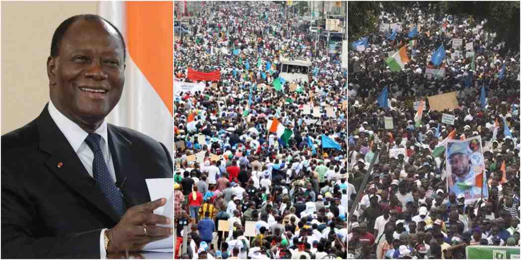 “Enough is enough" - Mass protests rock Ivory Coast over President’s 4th term push