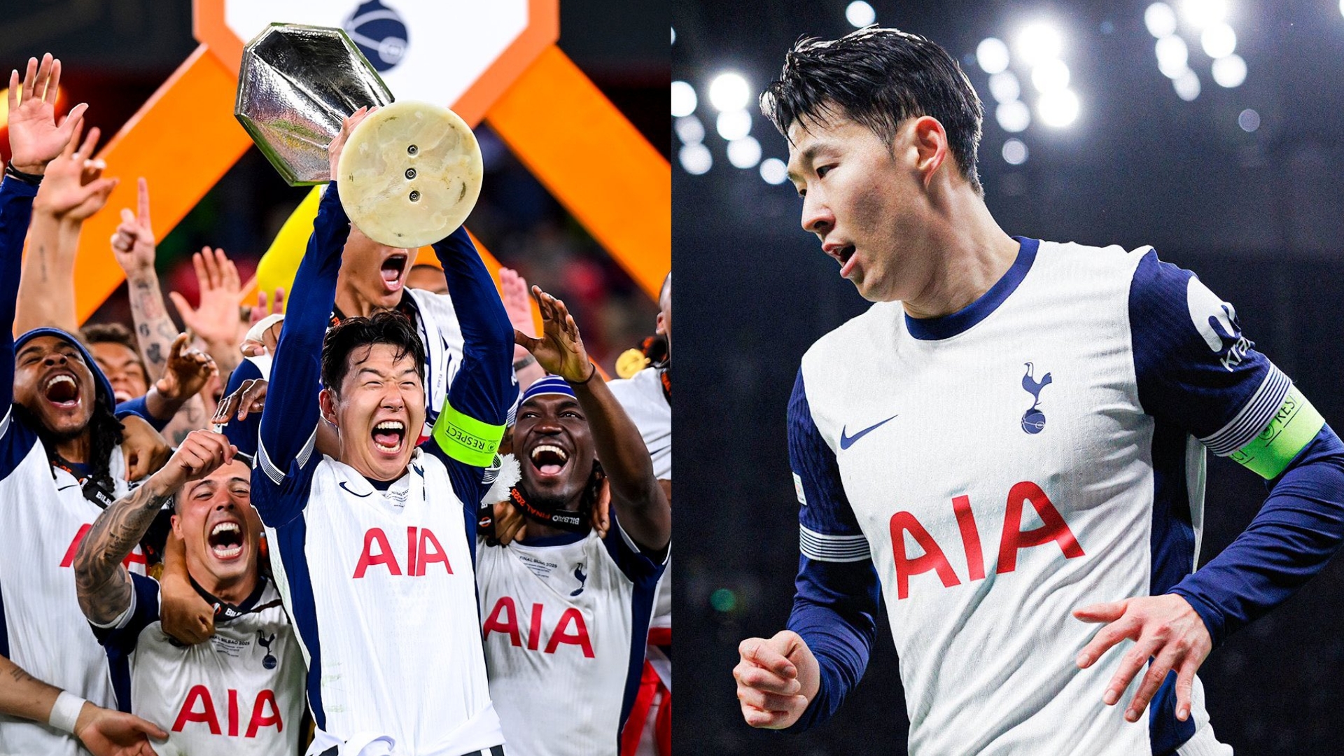 Funpice Son confirms Tottenham exit after 10 years