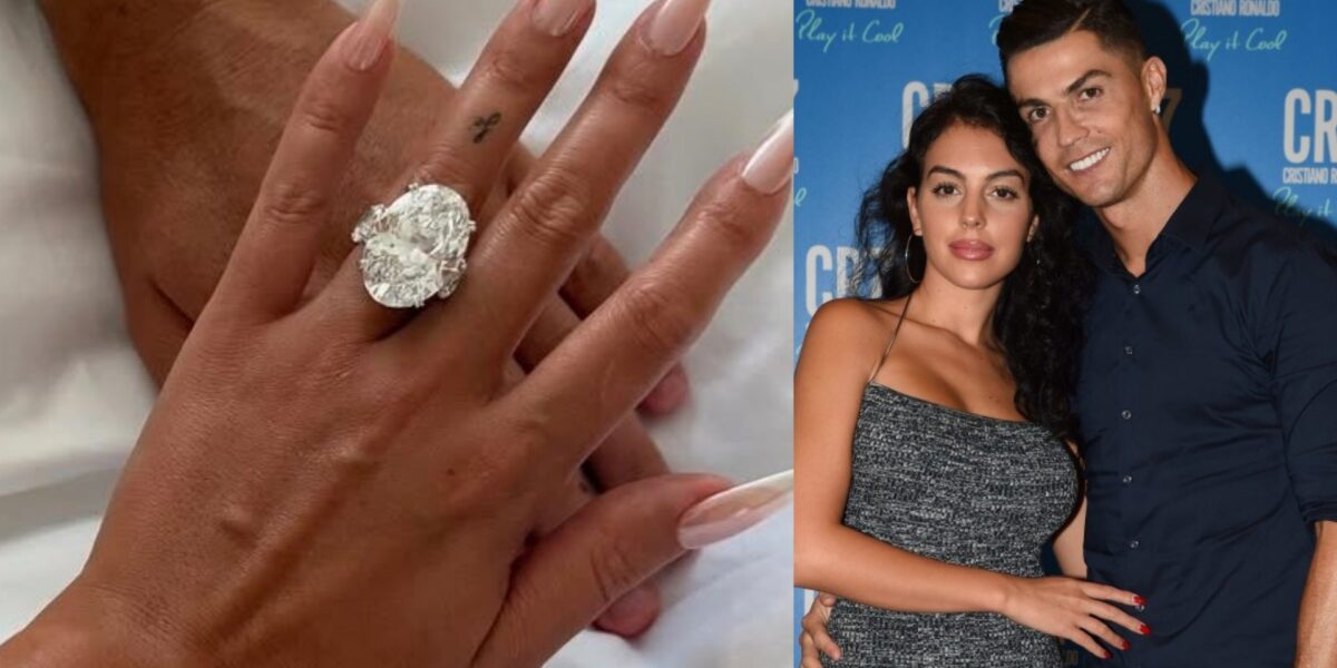 Cristiano Ronaldo's $5.5M ring to Georgina Rodríguez’s tops celebrity engagement list