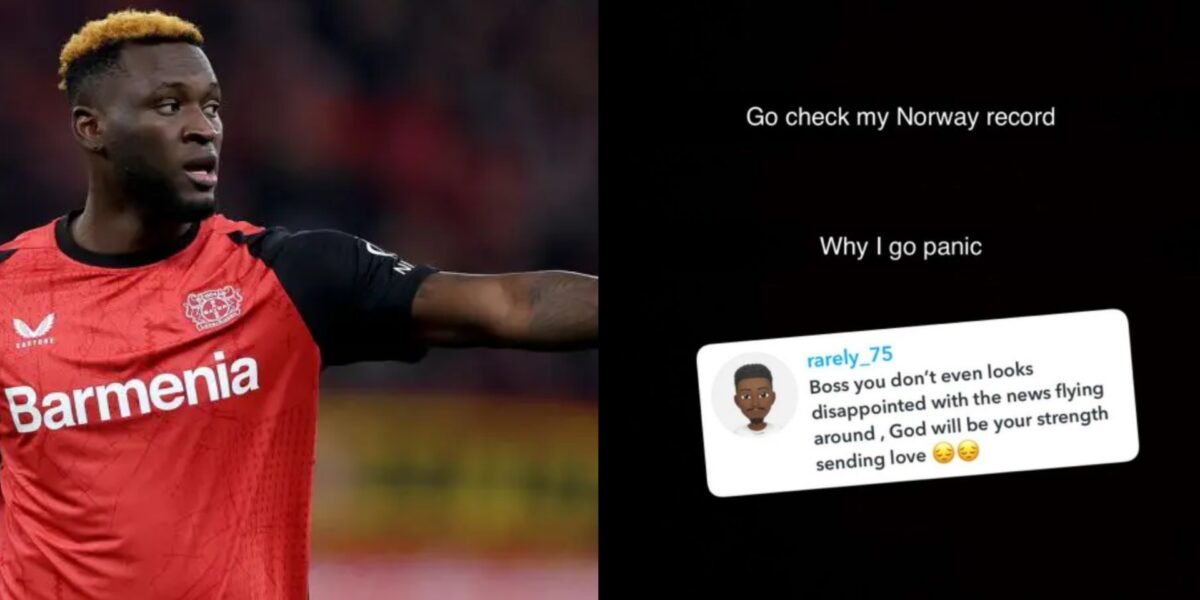 Victor Boniface stays confident after collapsed AC Milan transfer move