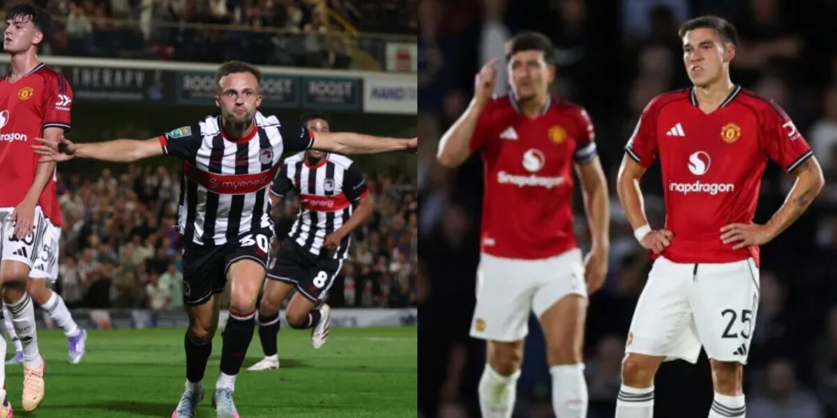 Grimsby Town pull major Carabao Cup upset, stun Manchester United 12-11 on penalties