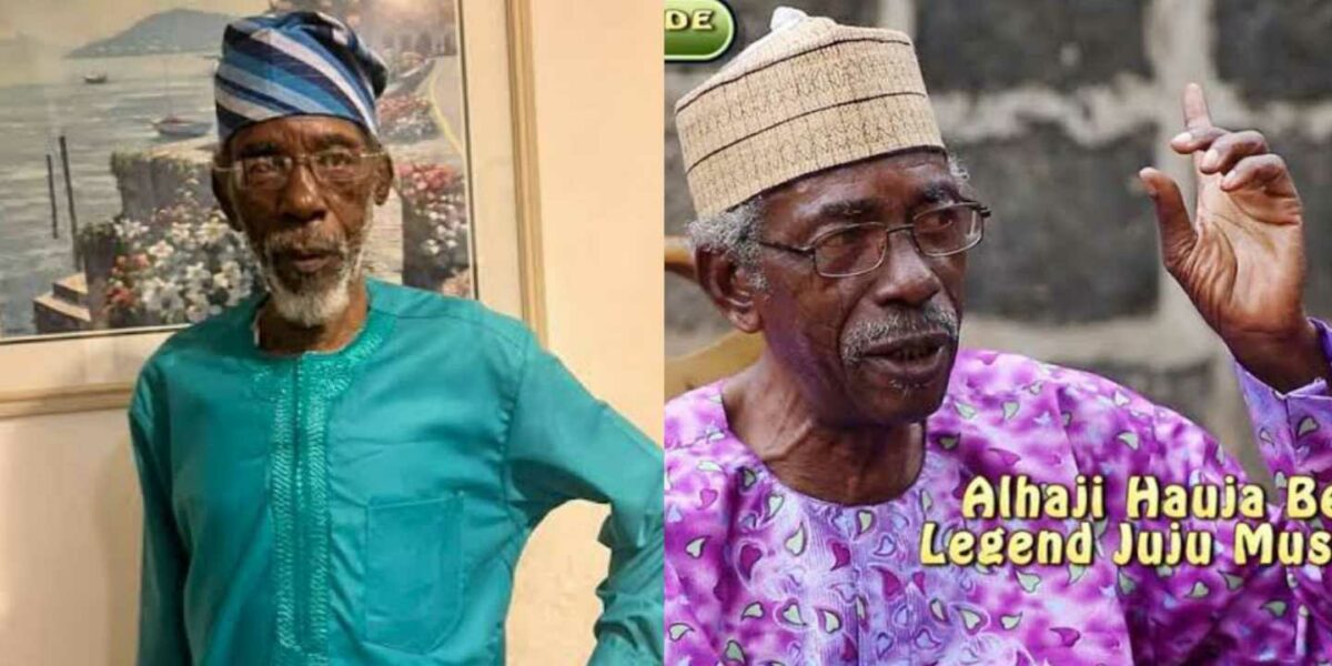 Veteran juju musician Ahuja Bello passes at 83