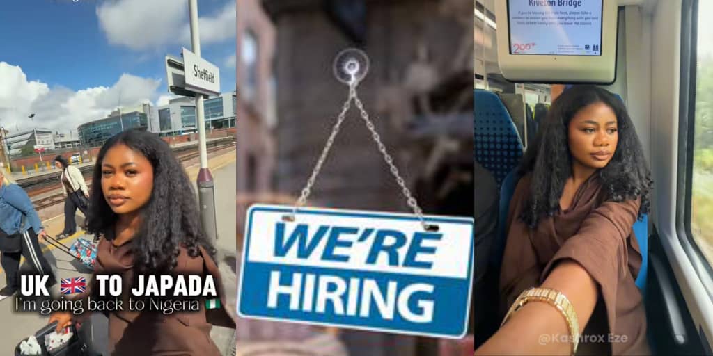 Nigerian lady who left ₦500k job for UK laments job scarcity, considers returning home