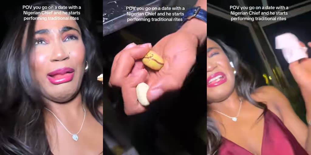 Lady shares her experience as date gives her kola nut on first meeting