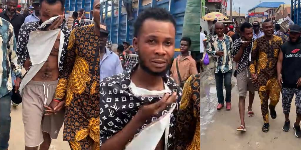 Man caught at Alaba market for ₦750k fake POS transfer