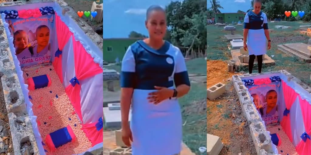 Woman with cancer designs her own grave after being told she has weeks to live