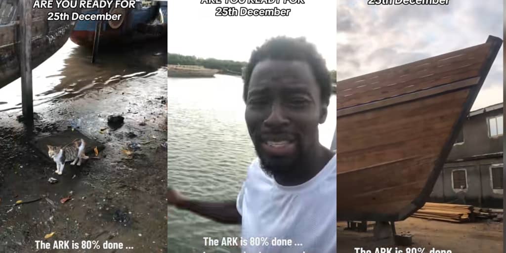 Ghana Noah says ark is 80% complete ahead of December 25 'end of the world' prophecy