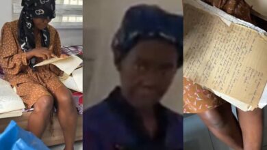 Lady finds mother’s 1990s love letters to father asking for ₦900, money for cream and onion