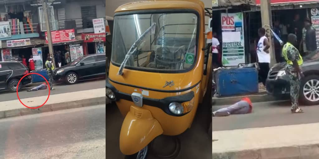 Tricycle rider allegedly left in coma after assault by task force official in Ajah over ₦200