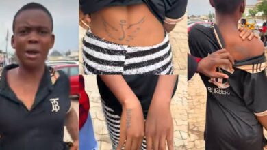 20-year-old SS2 student flaunts eight permanent tattoos, reveals occupation