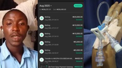 Man begs for help with mother’s ₦35k hospital bill after losing ₦45k to sports betting