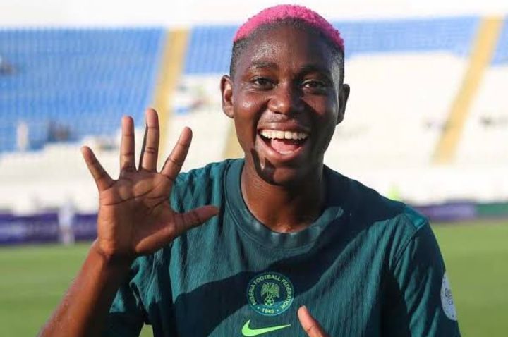 Oshoala pays tribute to Nkwocha, Dede, Chikwelu