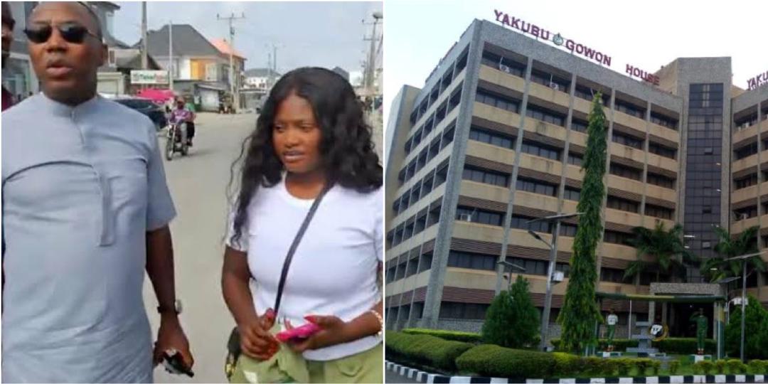 ‘Justice for Raye’: Sowore storms NYSC Headquarters, confronts officials over withheld certificate