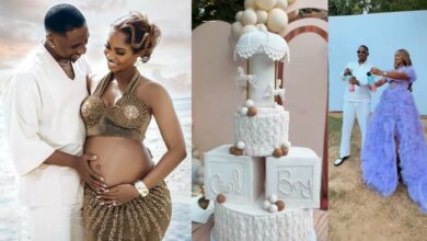 Priscilla, Juma Jux throw lavish gender reveal party