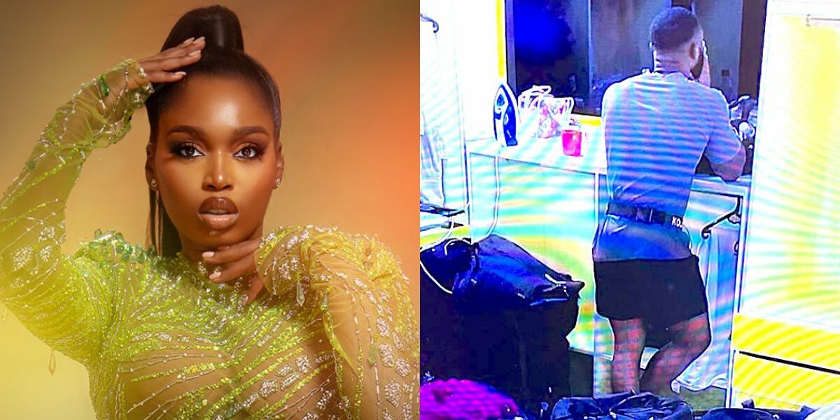 #BBNaijaS10: Kola in tears as Sabrina announces exit from show