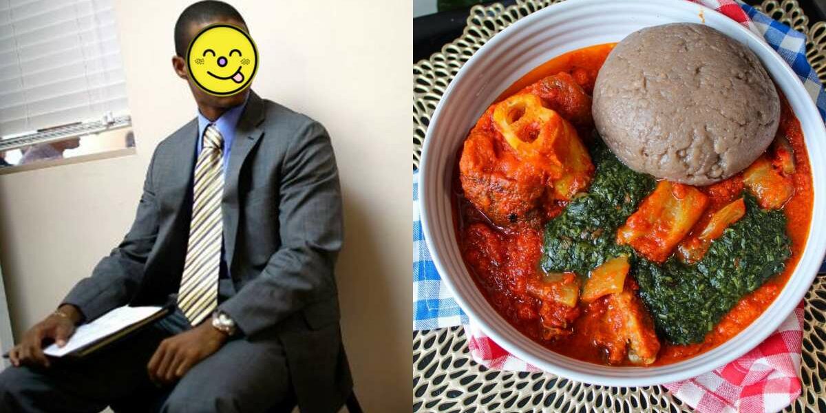 Job seeker recounts dragging food with interviewer after failing to secure job