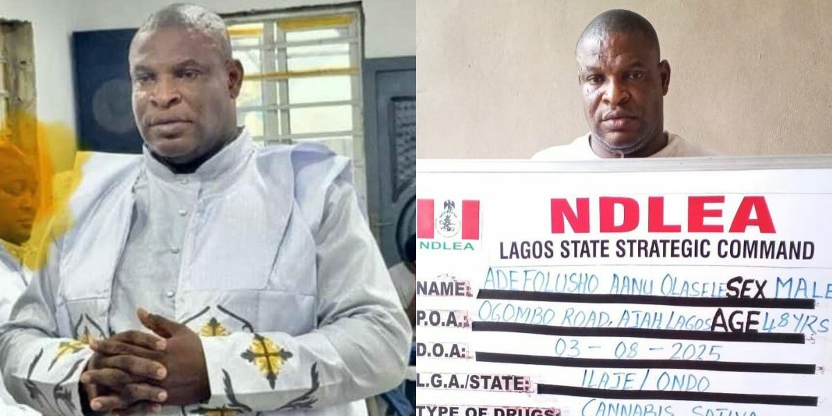 NDLEA arrests Lekki pastor over alleged trafficking