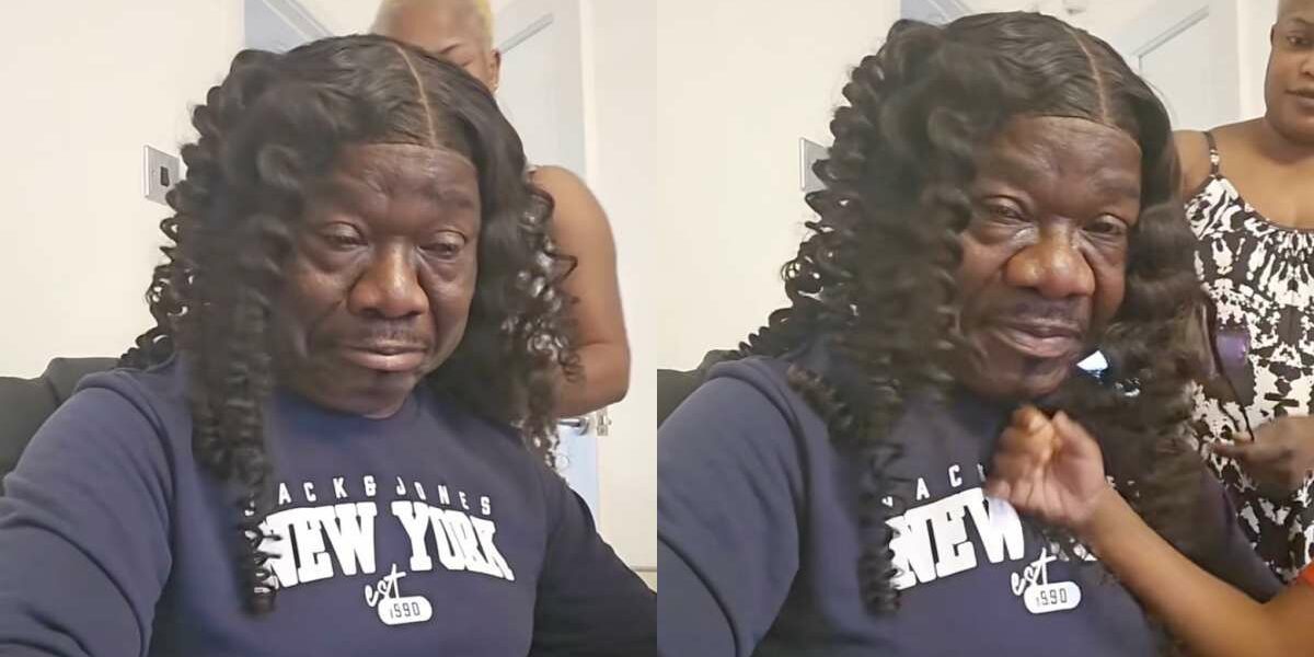 Man warns against marrying hairdresser as wife turns him into mannequin