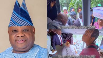 Gov Adeleke changes puff-puff seller's life, appoints her as govt chef