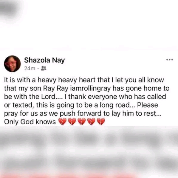 Shazola Nay Facebook post 