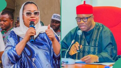 Akpabio treated me as if I was a domestic staff in his house - Senator Natasha