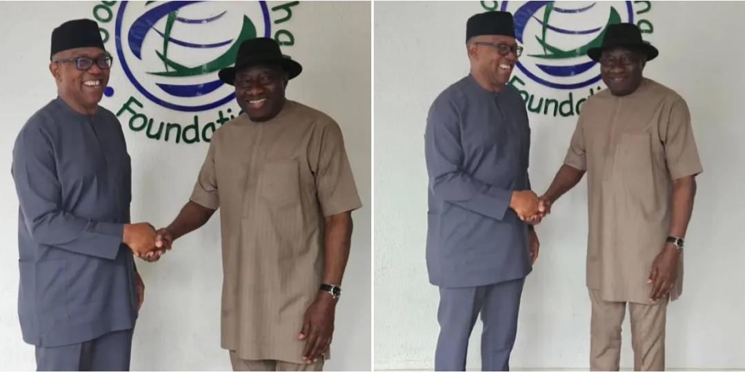 “Meeting to rescue Nigeria” - Jonathan and Obi hold closed-door talks on 2027 election