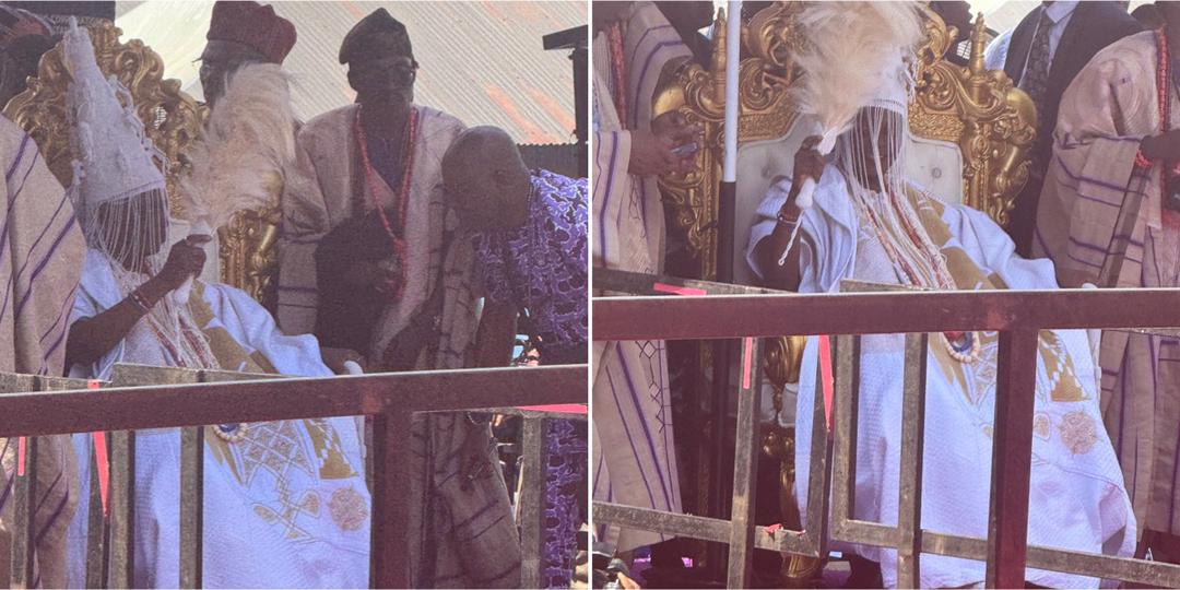 JUST IN: Rashidi Ladoja officially crowned 44th Olubadan
