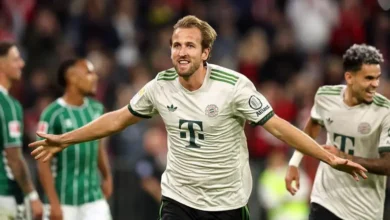 Kane reaches 100 goals for Bayern in record time