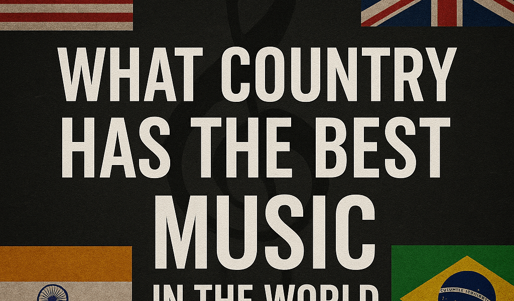 what country has the best music in the world