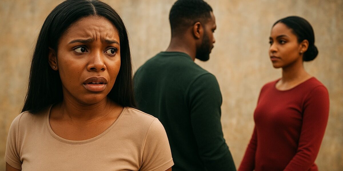 Drama as side chick is denied by married man after confronting wife