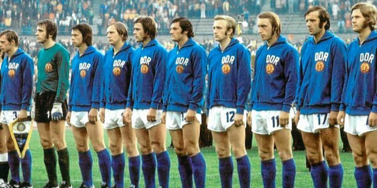 The East German national football team