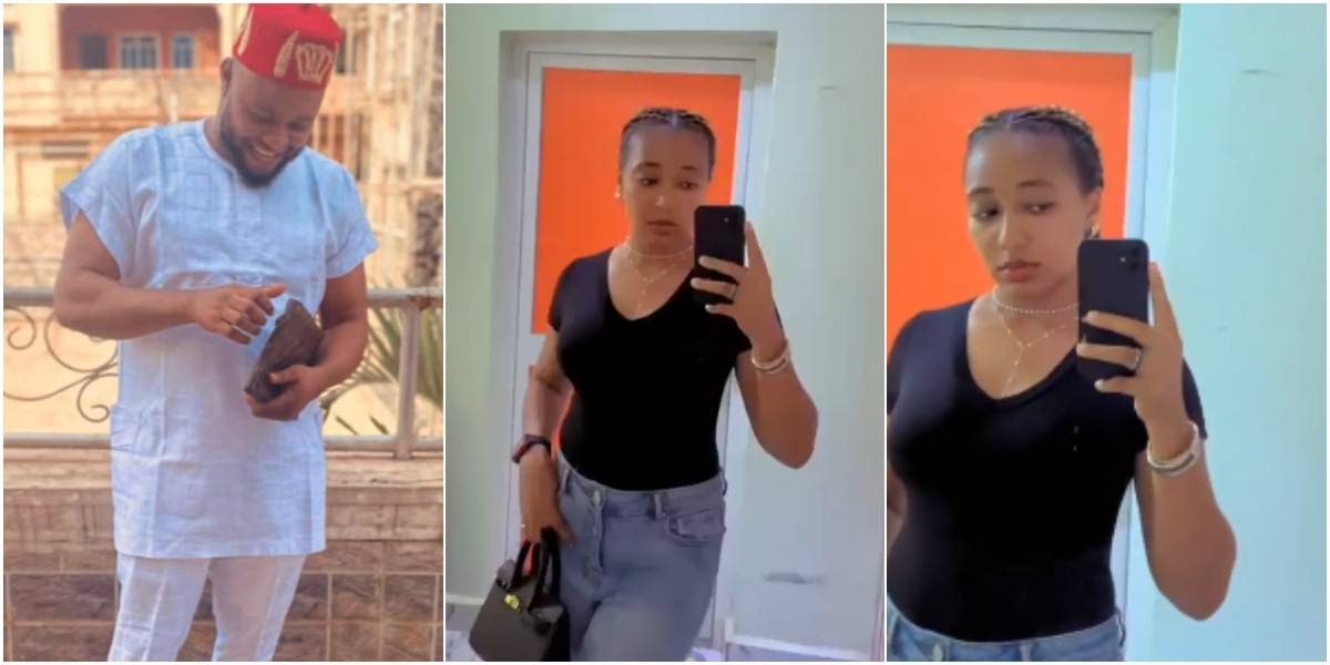 “When God blesses a man, he gives him a well-brought-up wife” - Man vows to forever 'worship' wife