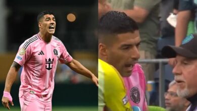 Luis Suarez receives six-match ban for spitting incident