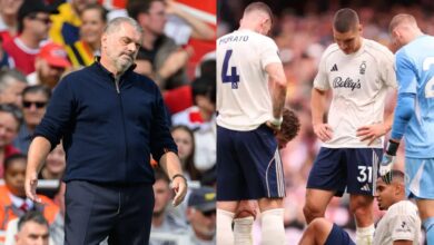 Sacked by morning: Arsenal fans taunt Postecoglou after losing Forest debut