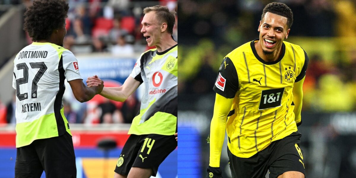 Bundesliga: Nmecha, Adeyemi help Dortmund go top after beating ten-man Heidenheim