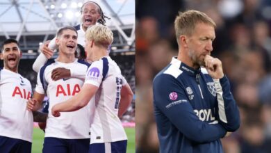 Tottenham hammer West Ham 3-0 to mount pressure on Graham Potter