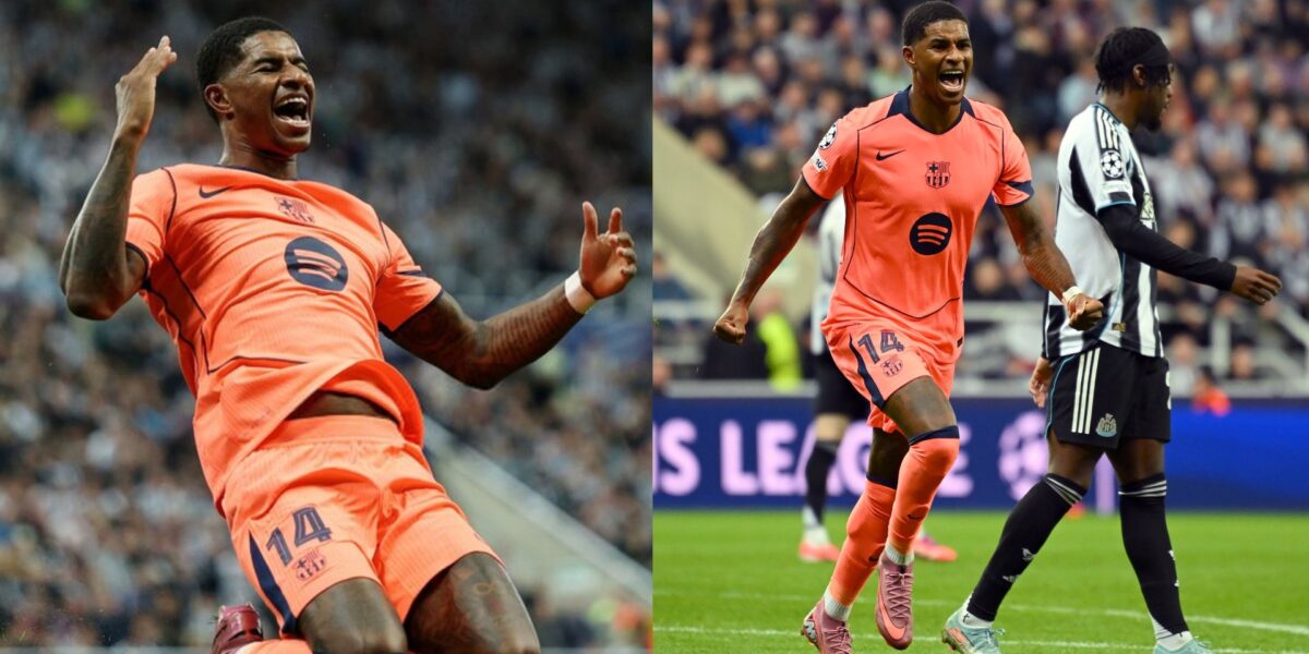 UCL: Rashford stars with brace to sink Newcastle as Barcelona claim away win