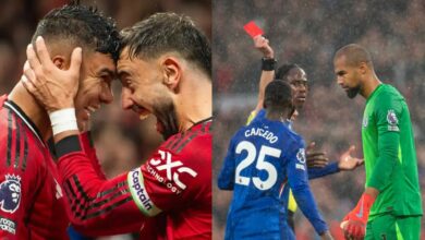 Man United beat Chelsea in clash that saw Sanchez, Casemiro sent off