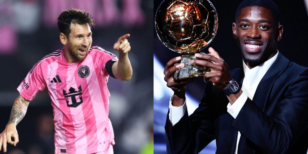 Messi congratulates Dembele on historic Ballon d’Or title