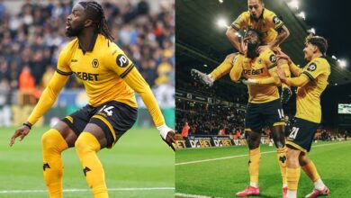 Wolves boss Pereira hails Arokodare’s first goal but demands more