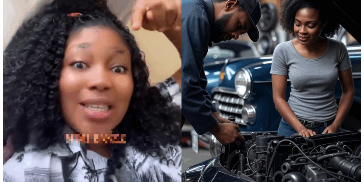 Woman can catch feelings for man who helps fix her car, forget the man who bought it – Lady sparks debate