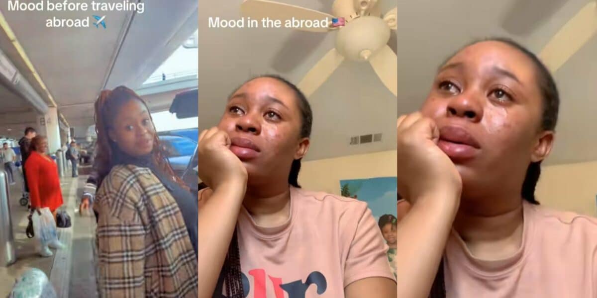 Lady reflects on how her mood changed after moving abroad
