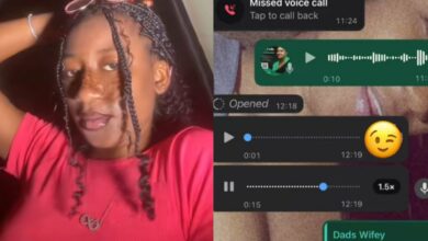 Lady marvels at message she received from her 24-year-old step mother