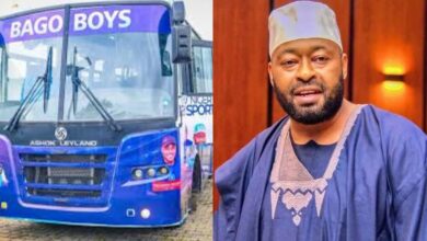Niger Tornadoes FC get brand new 40-seater bus from Governor Bago