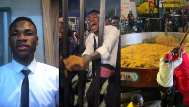 Hilda Baci: Man who received rice in bare hands shares review