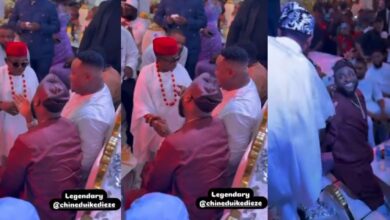 Backlash trails moment Davido, Cubana Chief Priest meet 'Aki and Paw Paw'