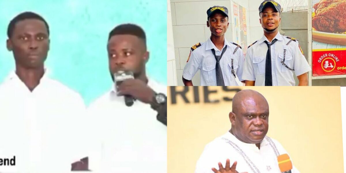 Happie Boys beg apostle Chibuzor for forgiveness during service