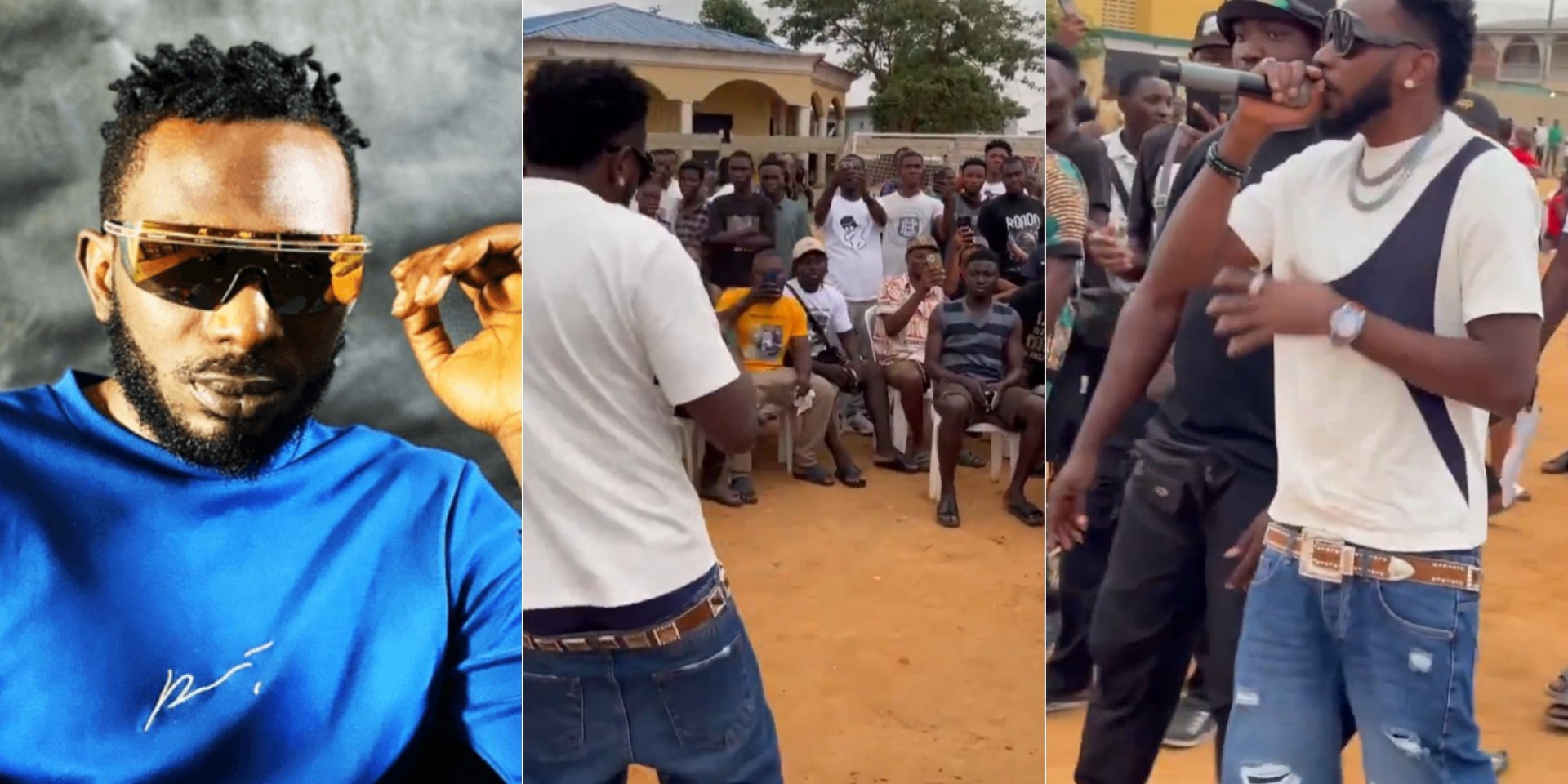 Video of May D performing in the trenches sparks reactions